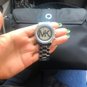 Michael Kors silver watches, women